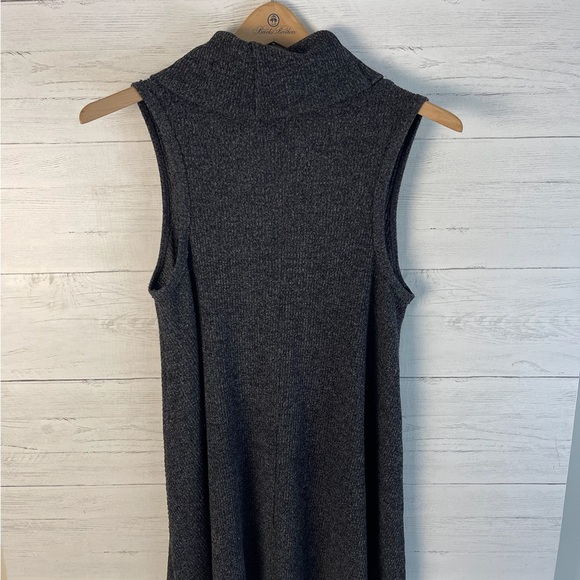 American Eagle Women’s Sleeveless Turtleneck Knit Sweater Dress Tunic – Sz Large - Picture 4 of 5